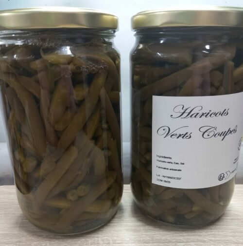 Haricots verts coupés