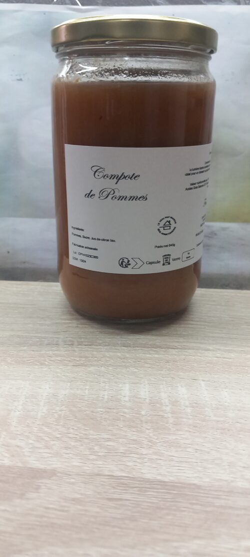 Compote de pommes