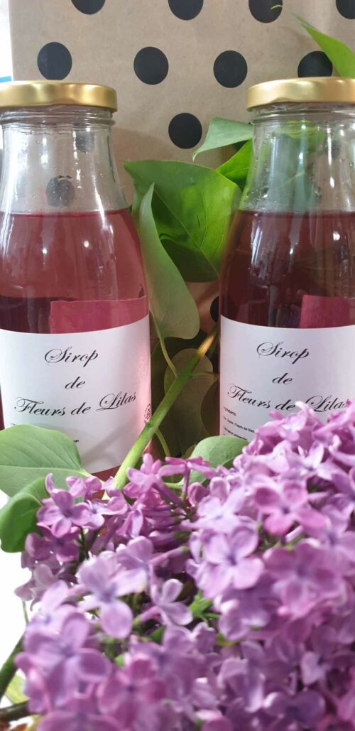 Sirop de fleurs de lilas