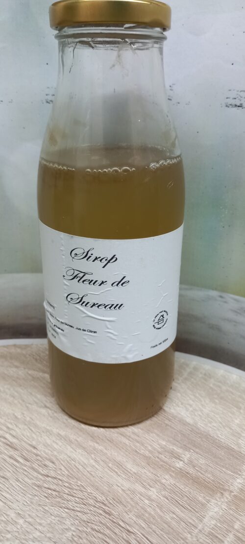 Sirop de fleur de sureau