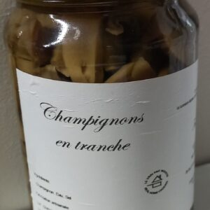 champignon en tranche