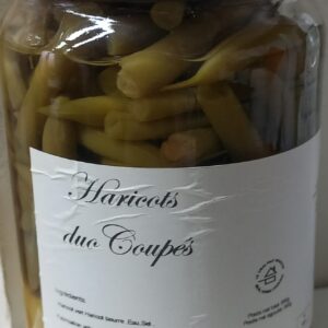 Haricots duo coupés